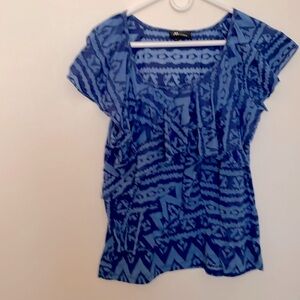 ABC Studio Ruffle Front Shirt